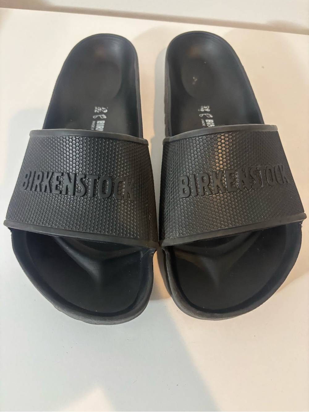 Birkenstock Barbados Essentials Black Unisex Slide Sandals Casual Summer